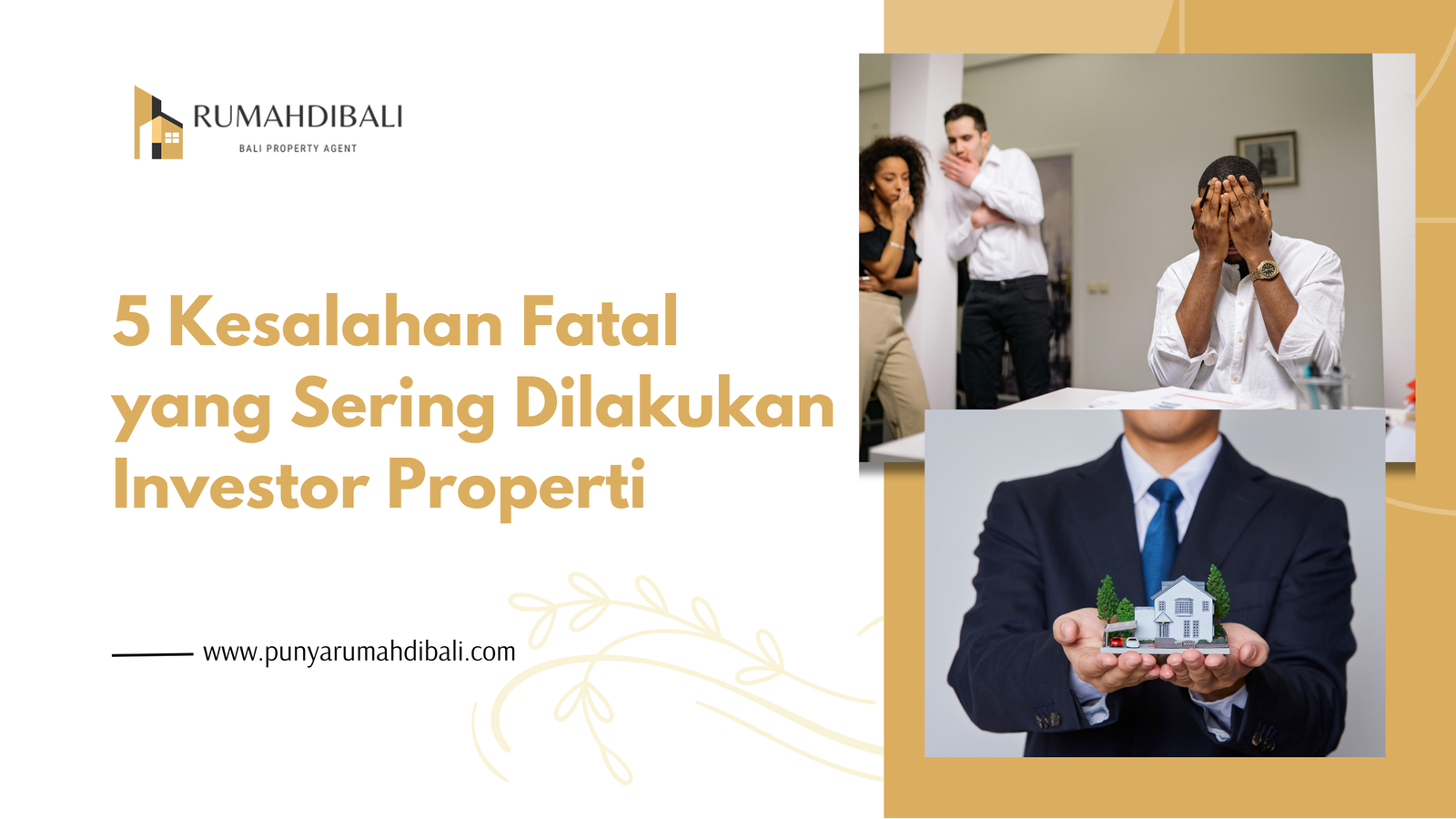 kesalahan fatal yang sering dilakukan investor