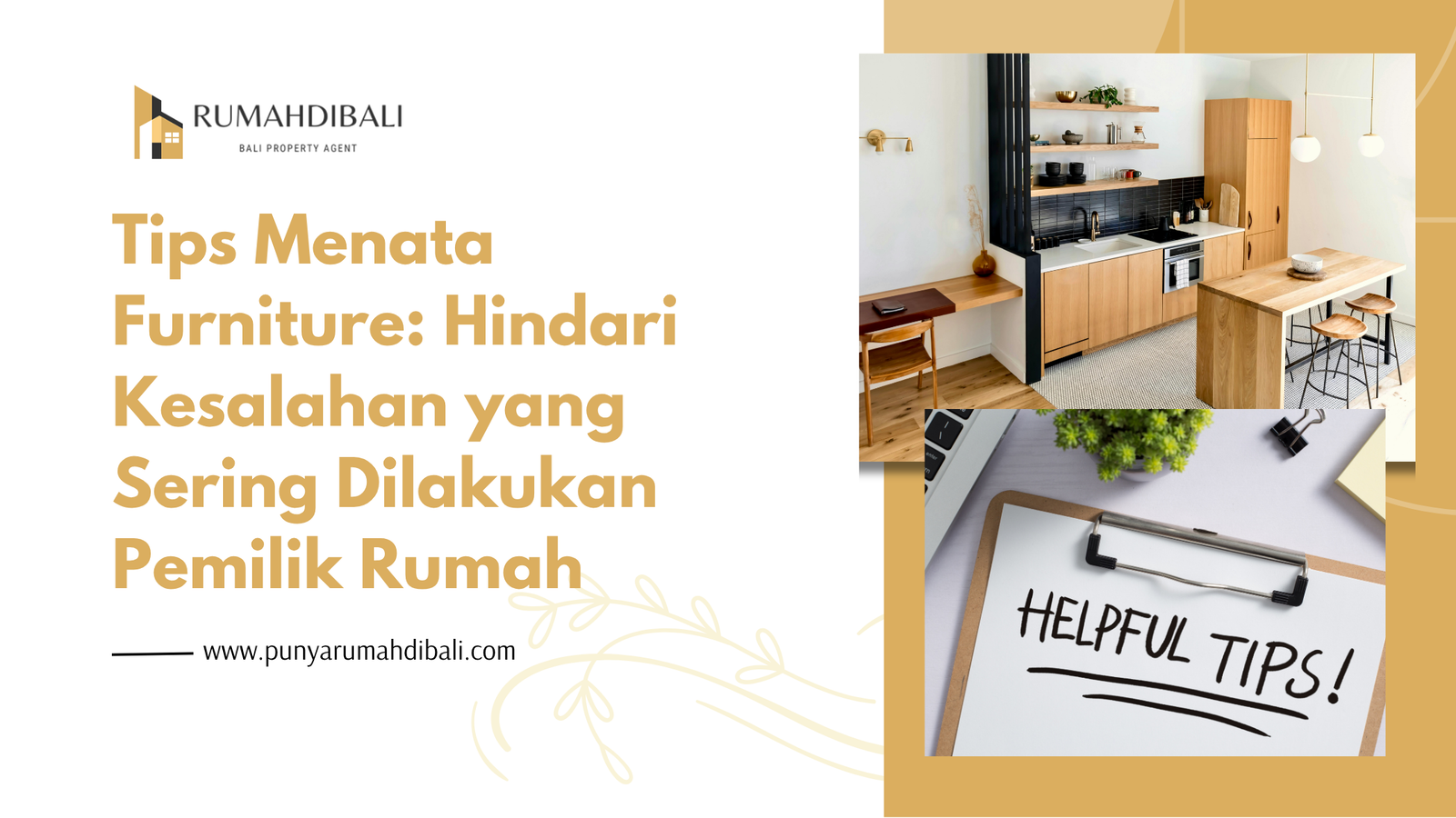Tips Menata Furniture Hindari Kesalahan yang Sering Dilakukan Pemilik Rumah
