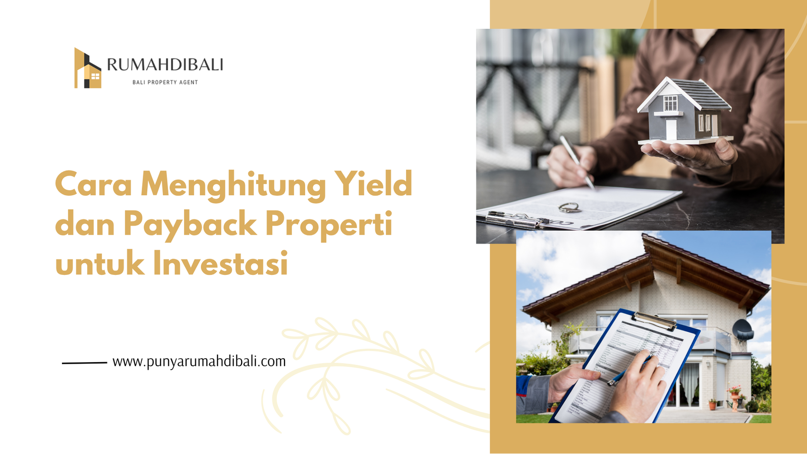 Cara menghitung yield dan payback period investasi properti