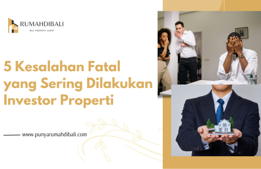 kesalahan fatal yang sering dilakukan investor
