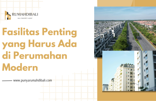 Fasilitas Penting yang Harus Ada di Perumahan Modern